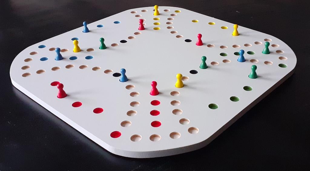 Tocken Tockbord – 4 personen – Classic., Hobby en Vrije tijd, Drie of vier spelers, Ophalen of Verzenden, Nieuw, Tocken Tockbord
