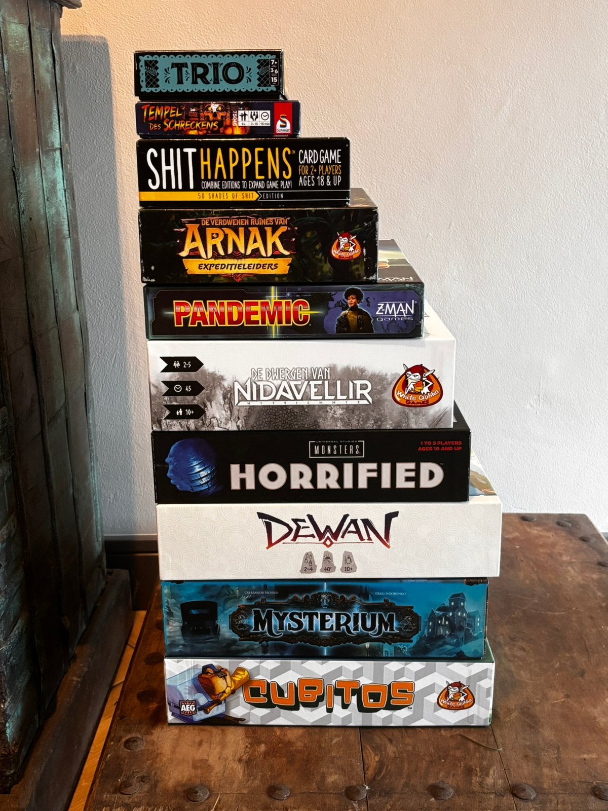 Bordspellen en kaartspellen, Hobby en Vrije tijd, Gezelschapsspellen | Bordspellen, Ophalen, Zo goed als nieuw
