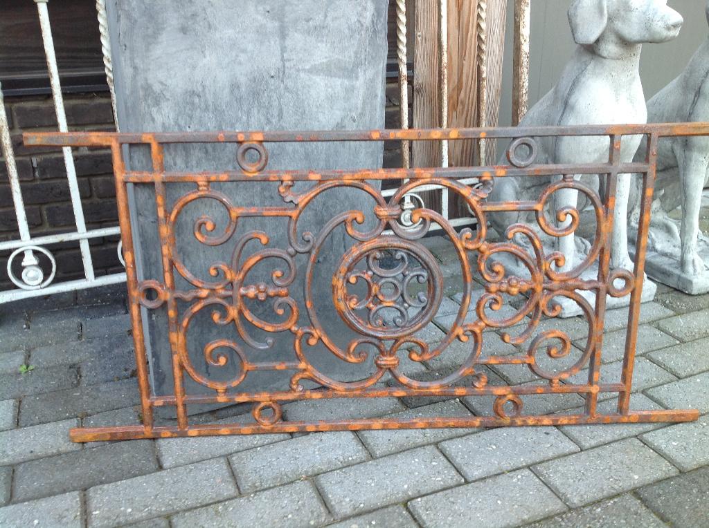 Heel mooie gietijzeren hekwerk nieuw., Tuin en Terras, Ophalen of Verzenden, Nieuw, IJzer, Sierhekwerk