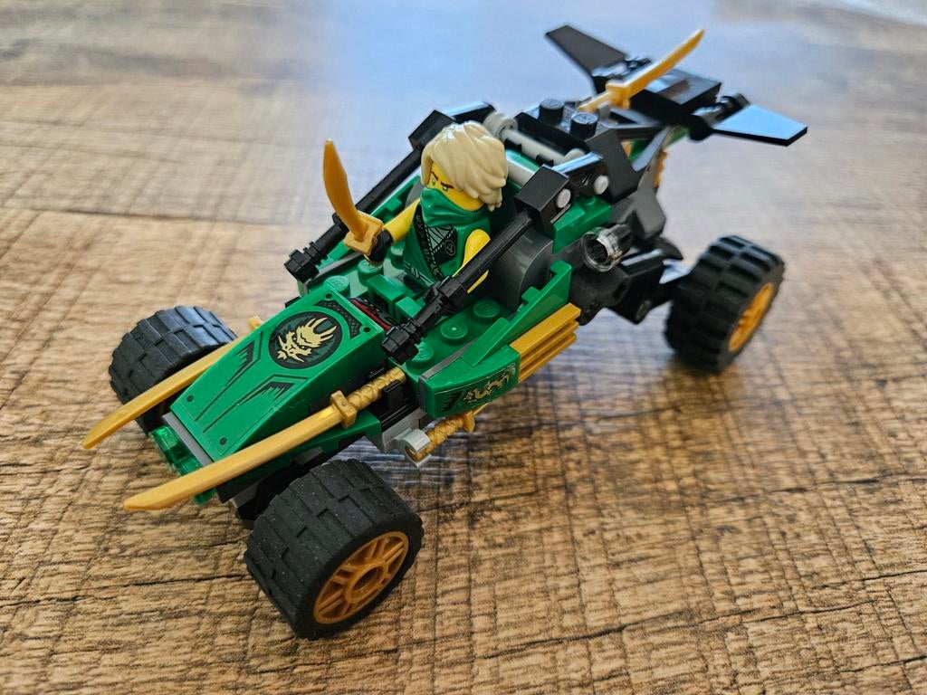 LEGO Ninjago 71700 Jungle Aanvalsvoertuig Compleet, Lego, Compleet, Ophalen of Verzenden, Zo goed als nieuw