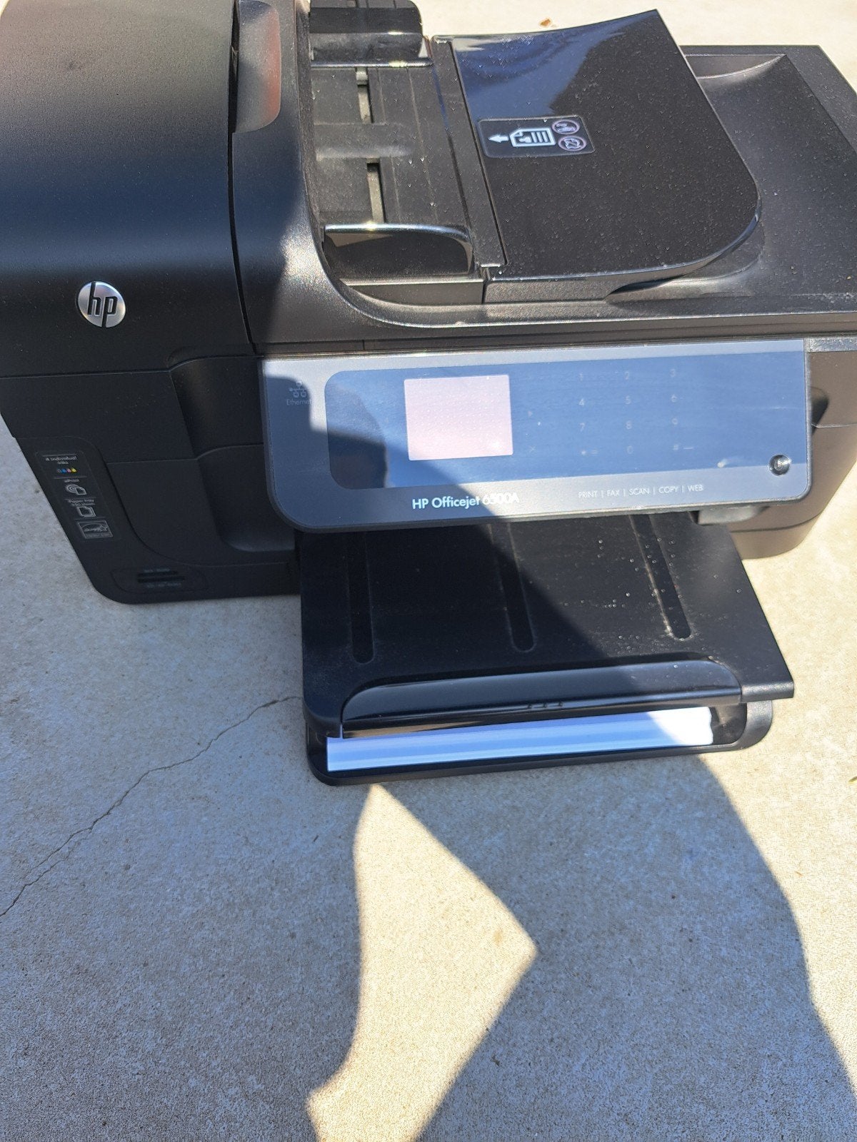 HP Officejet 6500A All-in-One Printer, Computers en Software, Printers, Gebruikt, Inkjetprinter, All-in-one, Draadloos