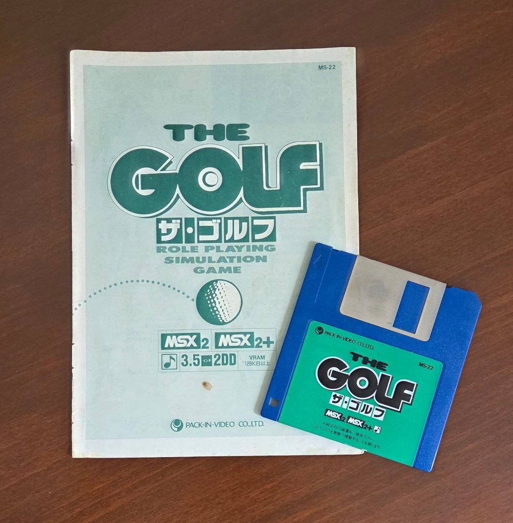 MSX - The Golf - Pack in Video, Computers en Software, Verzenden, MSX