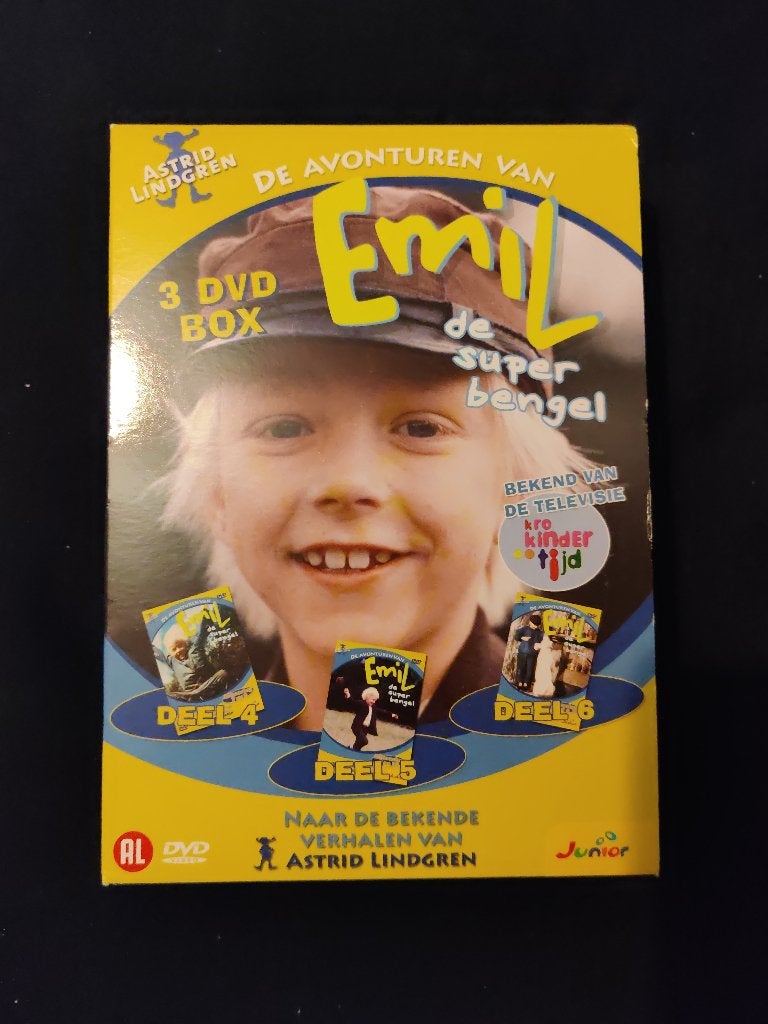 Emil De Superbengel 3 DVD Box, Alle leeftijden, Ophalen of Verzenden, Zo goed als nieuw