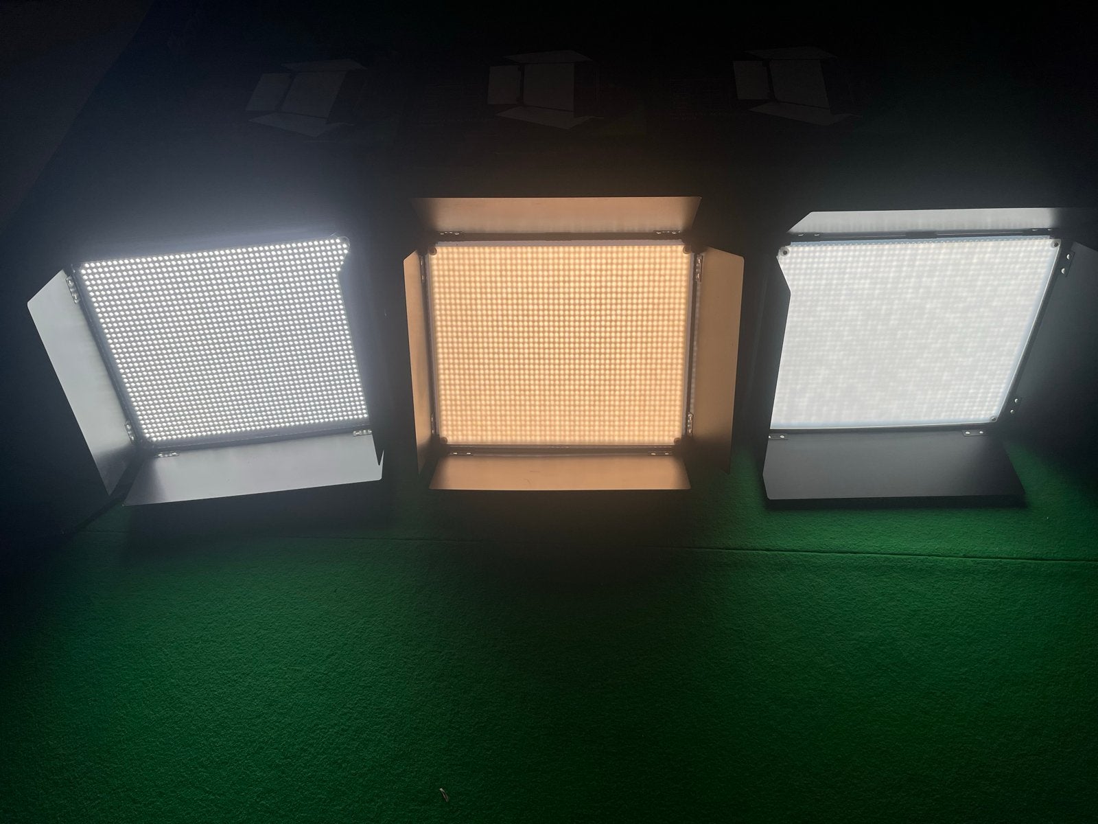 3 LED Studiolampen 140W 11000 lumen 5500k, Ophalen of Verzenden, Gebruikt, Video