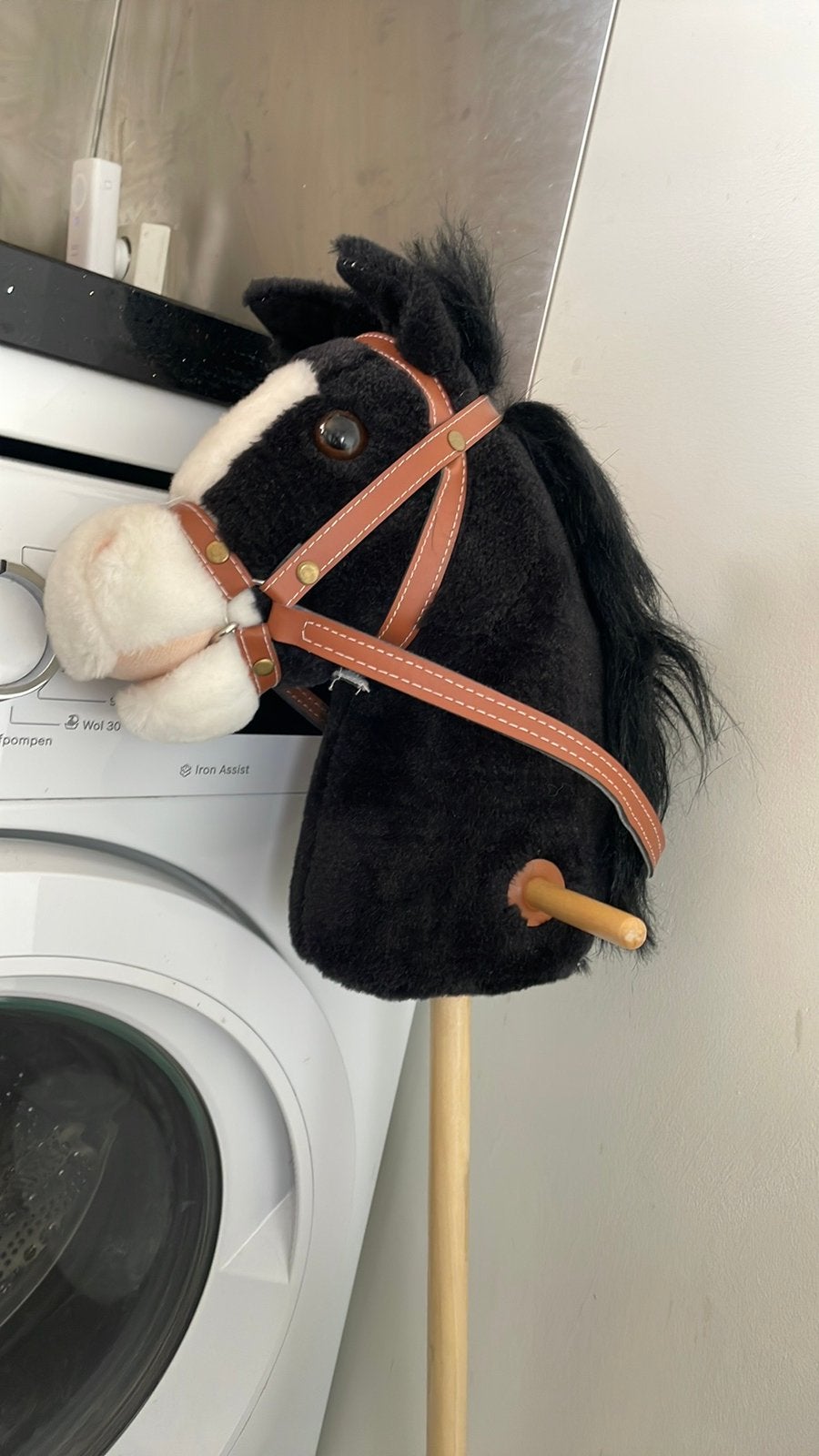 Stokpaard met geluid, Ophalen, Zo goed als nieuw