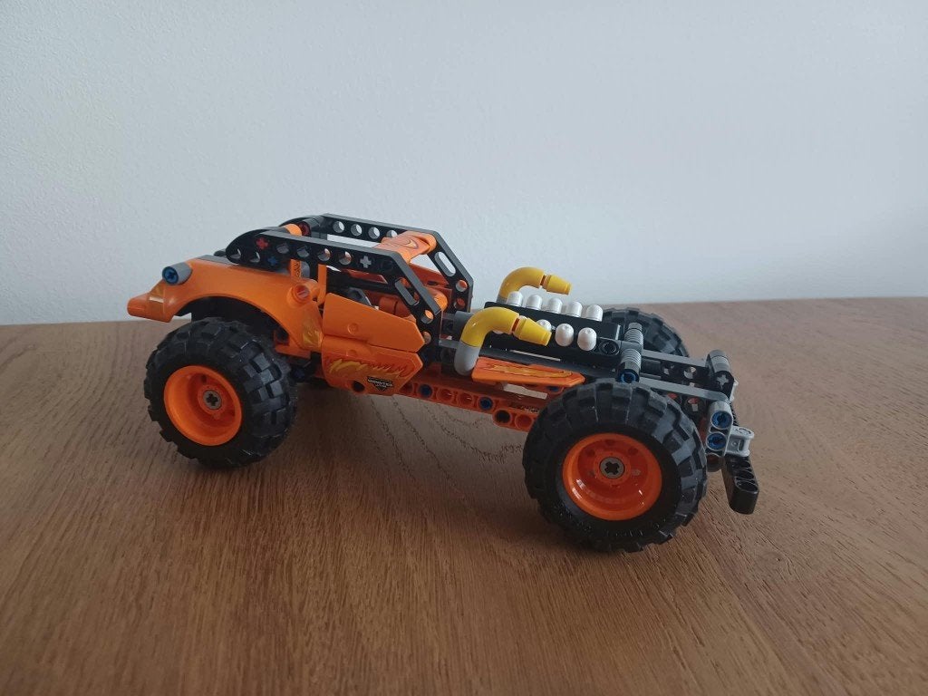 Lego Technic 42135 Monster Jam El Toro Loco, Gebruikt, Lego, Ophalen of Verzenden, Technic