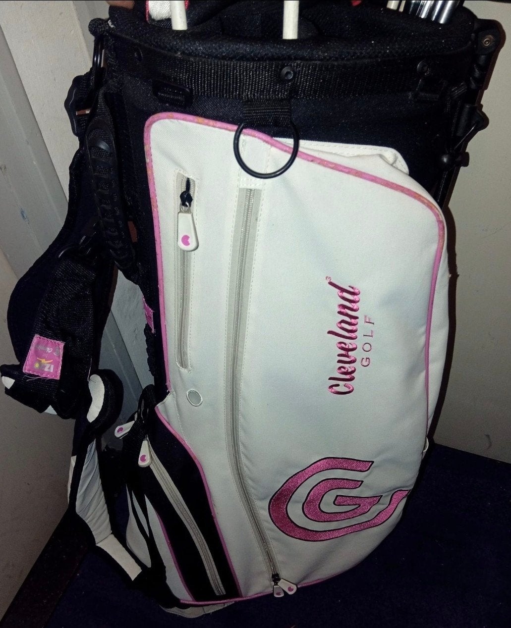 Spalding dames plus 1 inch verlengde golfset met golftas, Ophalen of Verzenden, Gebruikt, Set