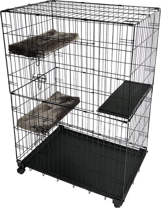 Kattenbench 107 x 71 x 149 cm, Dieren en Toebehoren, Katten-accessoires, Zo goed als nieuw, Ophalen