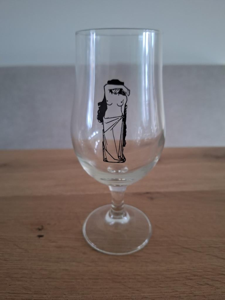 Bierglas Beurs van Berlage, Ophalen of Verzenden, Zo goed als nieuw, Bierglas