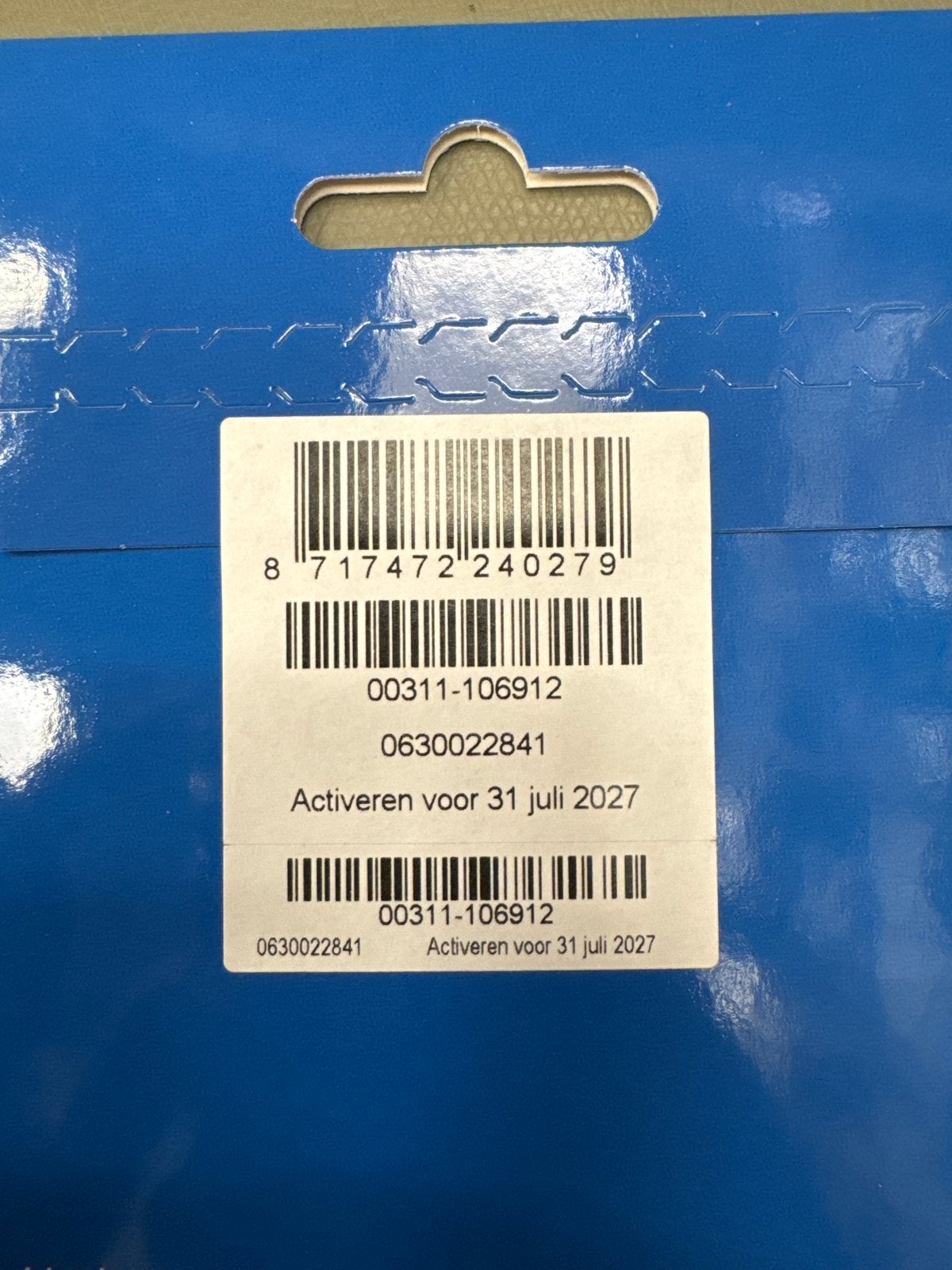 Mooi en makkelijk telefoonnummer - 0630022841, Ophalen of Verzenden, Nieuw, Overige providers, Simkaart