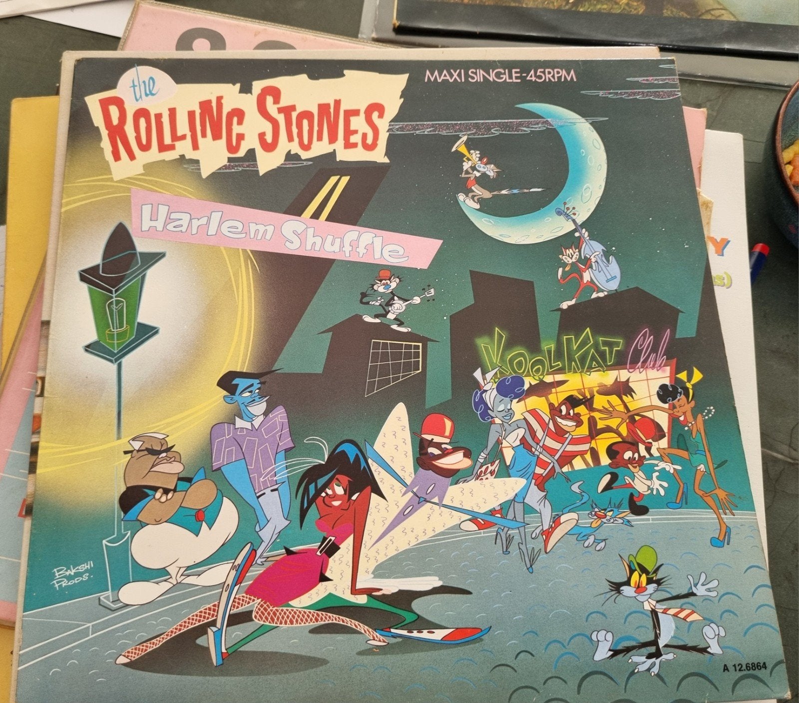 The Rolling Stones - Harlem Shuffle Maxi Single, Rock, Gebruikt, Ophalen of Verzenden, EP