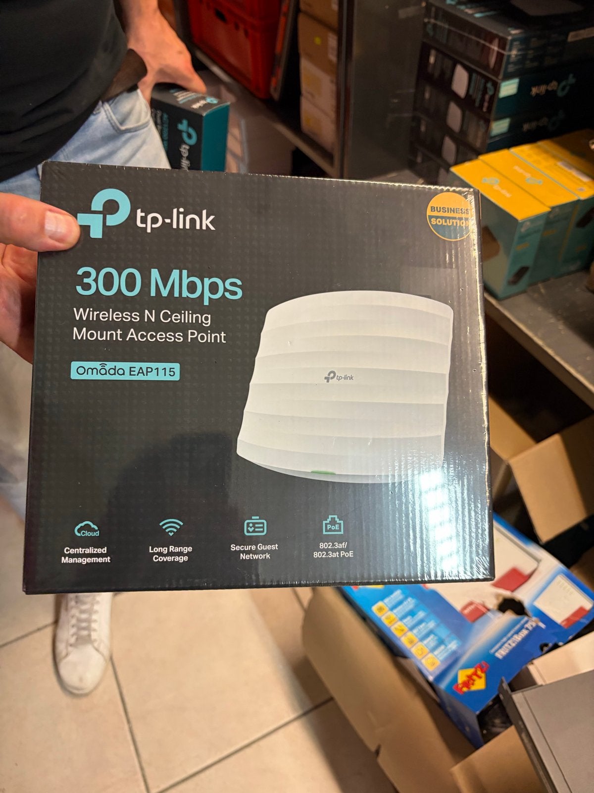 TP-Link Omada EAP115 300 Mbps Wireless N Access Point, Ophalen, Tplink.com, TP-link, Nieuw