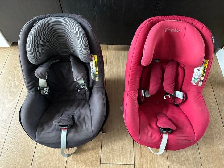 Maxi-Cosi autostoeltjes met 2wayFix base. Ook los te koop!, Ophalen, Gebruikt, 0 t/m 18 kg, Zijbescherming