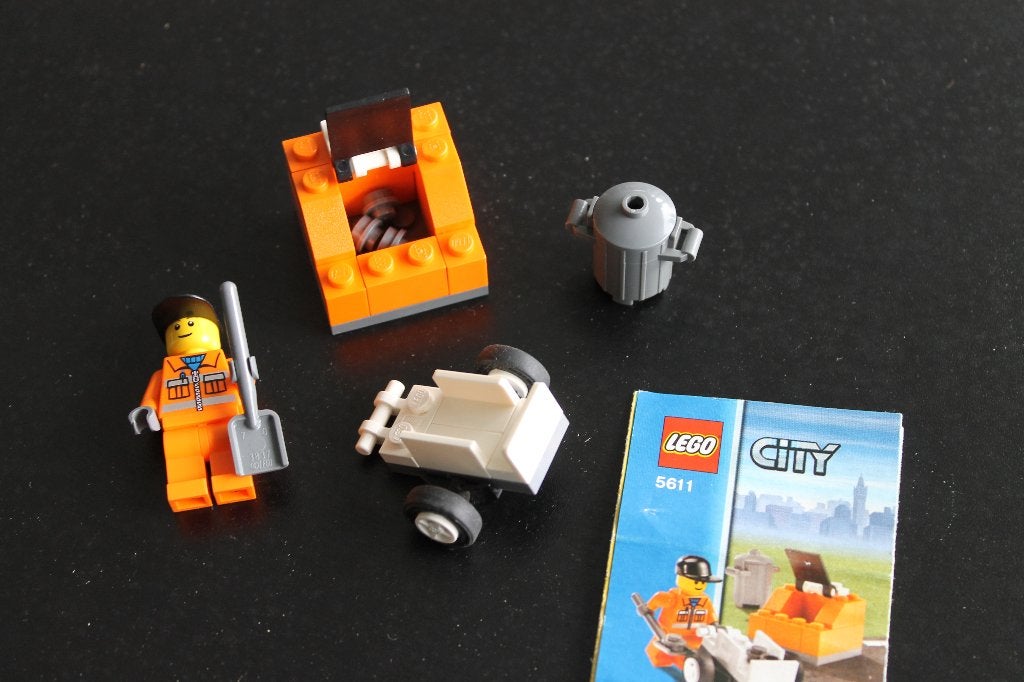 lego city vuilnisman 5611, City, Lego, Ophalen of Verzenden, Zo goed als nieuw