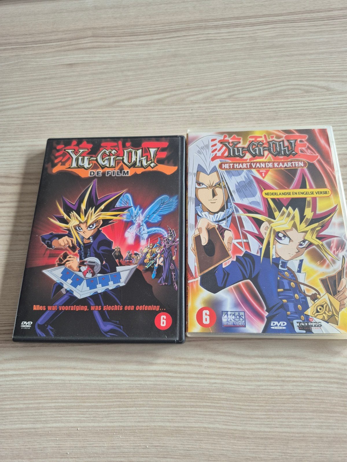 Yu-Gi-Oh! De Film & Het Hart van de Kaarten DVD's, Cd's en Dvd's, Gebruikt, Animatie, Anime (Japans), Ophalen of Verzenden
