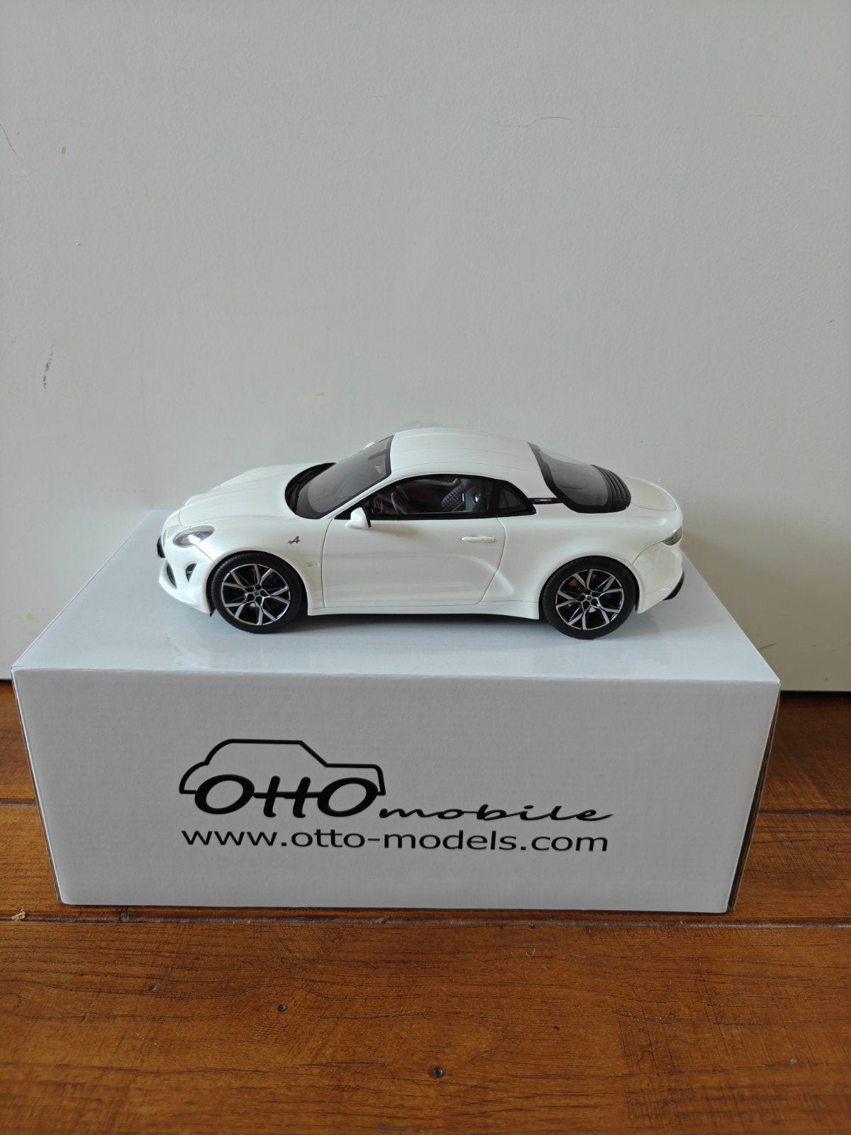 Ottomobile Alpine A110 Pure 1/18 - Limited Edition, Ophalen of Verzenden, Zo goed als nieuw, Auto, OttOMobile