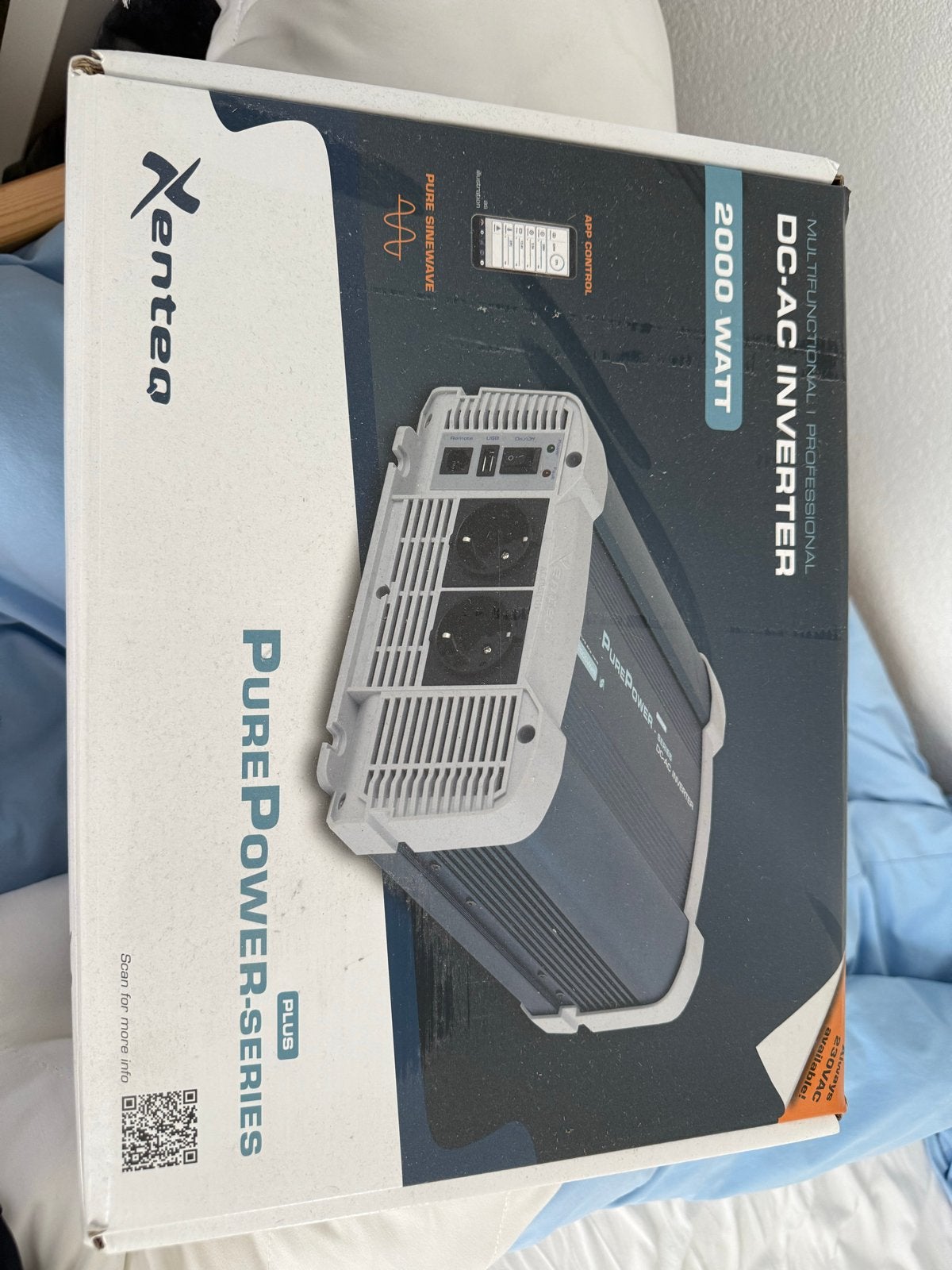 Xenteq PurePower-Series 24v 2000W DC-AC Omvormer, Ophalen, Nieuw, Overige merken, Omvormer