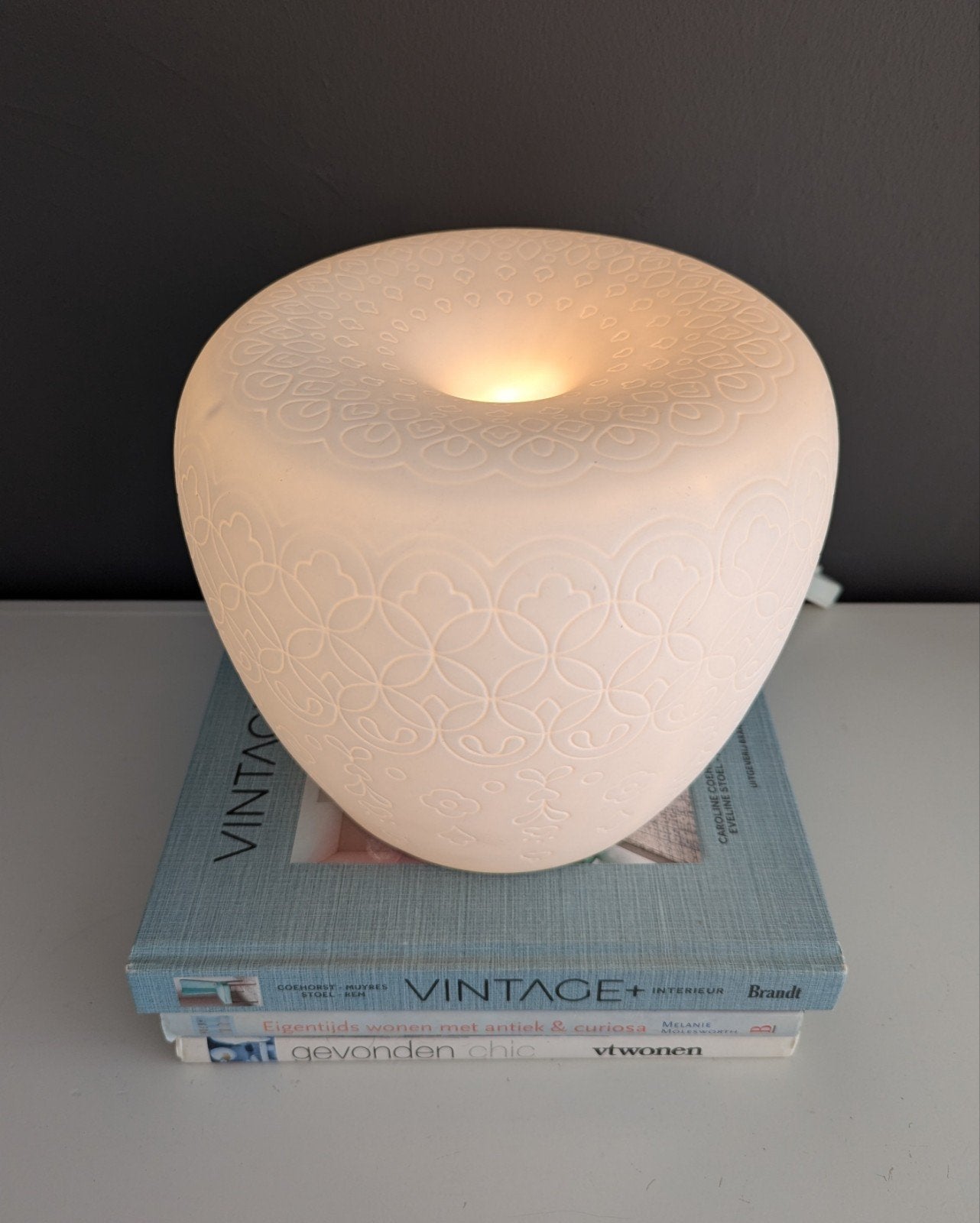 Vintage IKEA tafel vloer lamp, Johanna Egnell, Ophalen of Verzenden, Zo goed als nieuw, Minder dan 50 cm