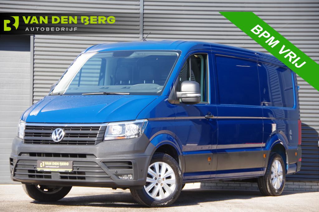 Volkswagen Crafter 35 2.0 TDI L3H2(L2H1) 3-ZITS, 140PK AUT., Stof, Euro 6, 4 cilinders, 3000 kg