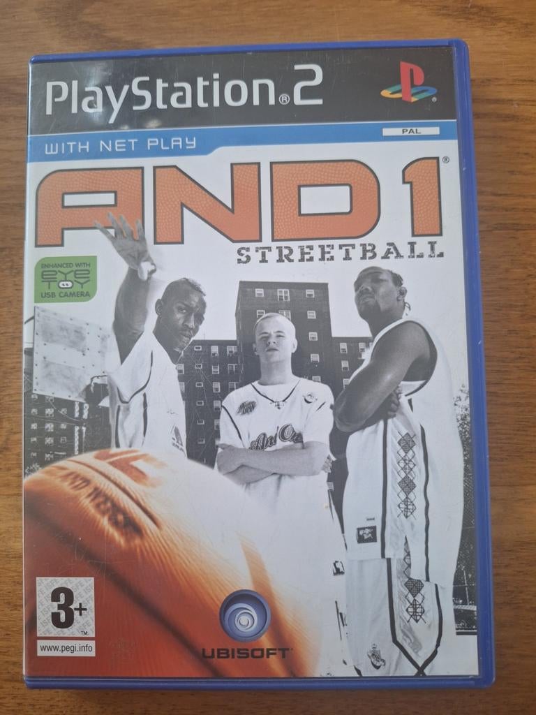 AND1 Streetball - PlayStation 2 (PS2) - Basketbal Game, 1 speler, Eén computer, Ophalen of Verzenden, Zo goed als nieuw
