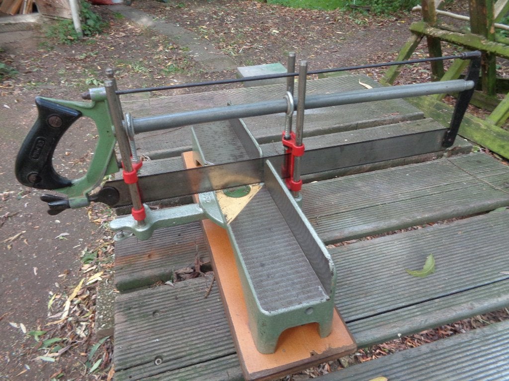 verstekzaag Ulmia, Doe-het-zelf en Verbouw, Ophalen of Verzenden, Gebruikt, Zaag, Overige merken