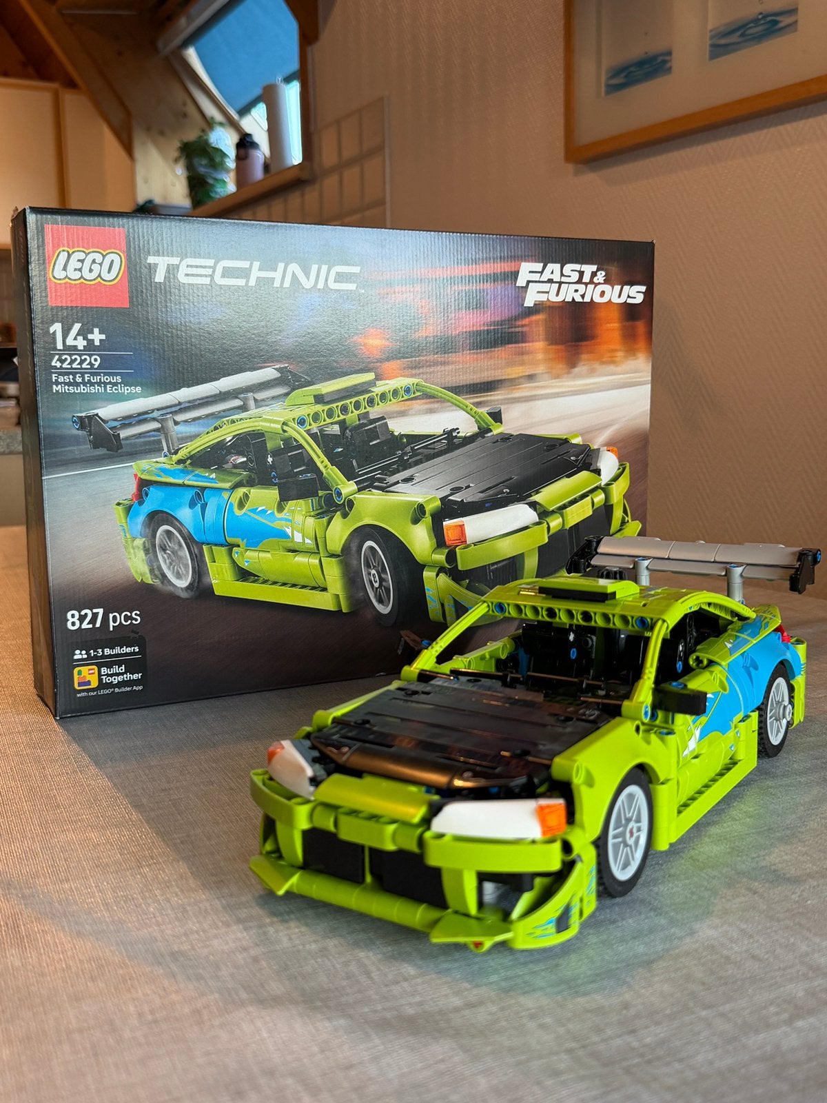 Lego Technic 42229 - Mitsubishi Eclipse, Ophalen of Verzenden, Zo goed als nieuw