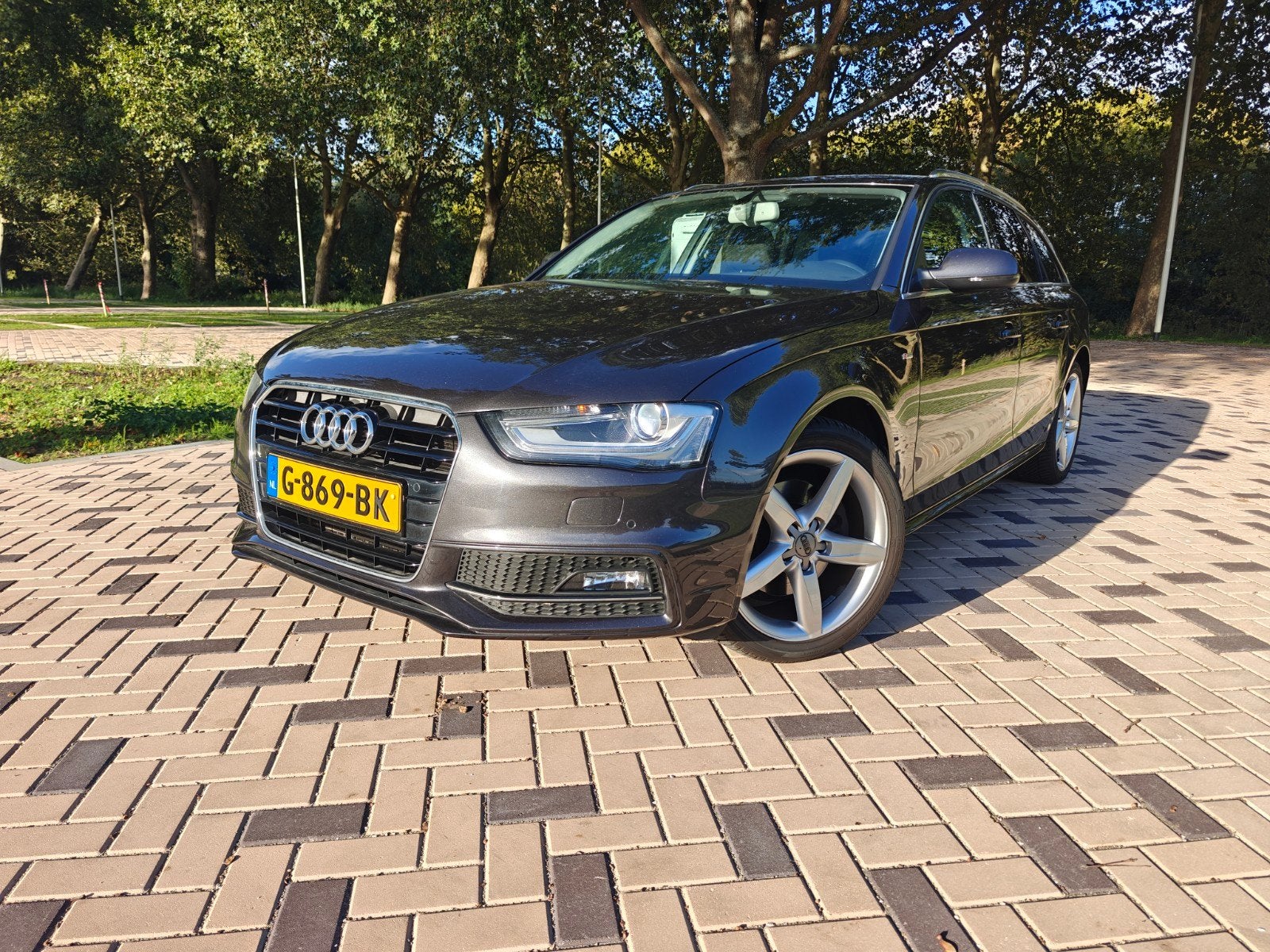 Audi A4 1.8 Tfsi 125KW Avant Multitr. 2015 Grijs, Auto's, 4 cilinders, 1505 kg, A4, Stationwagon