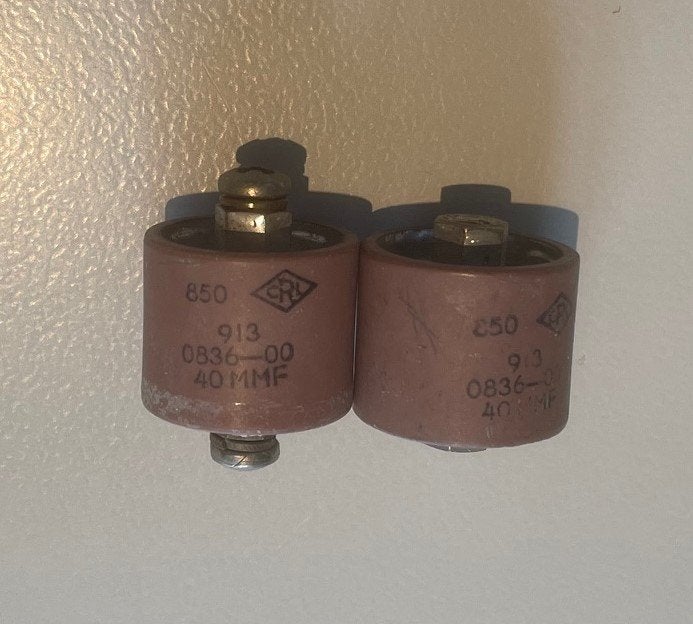 40pF Condensator  CRL850, Ophalen of Verzenden, Zo goed als nieuw