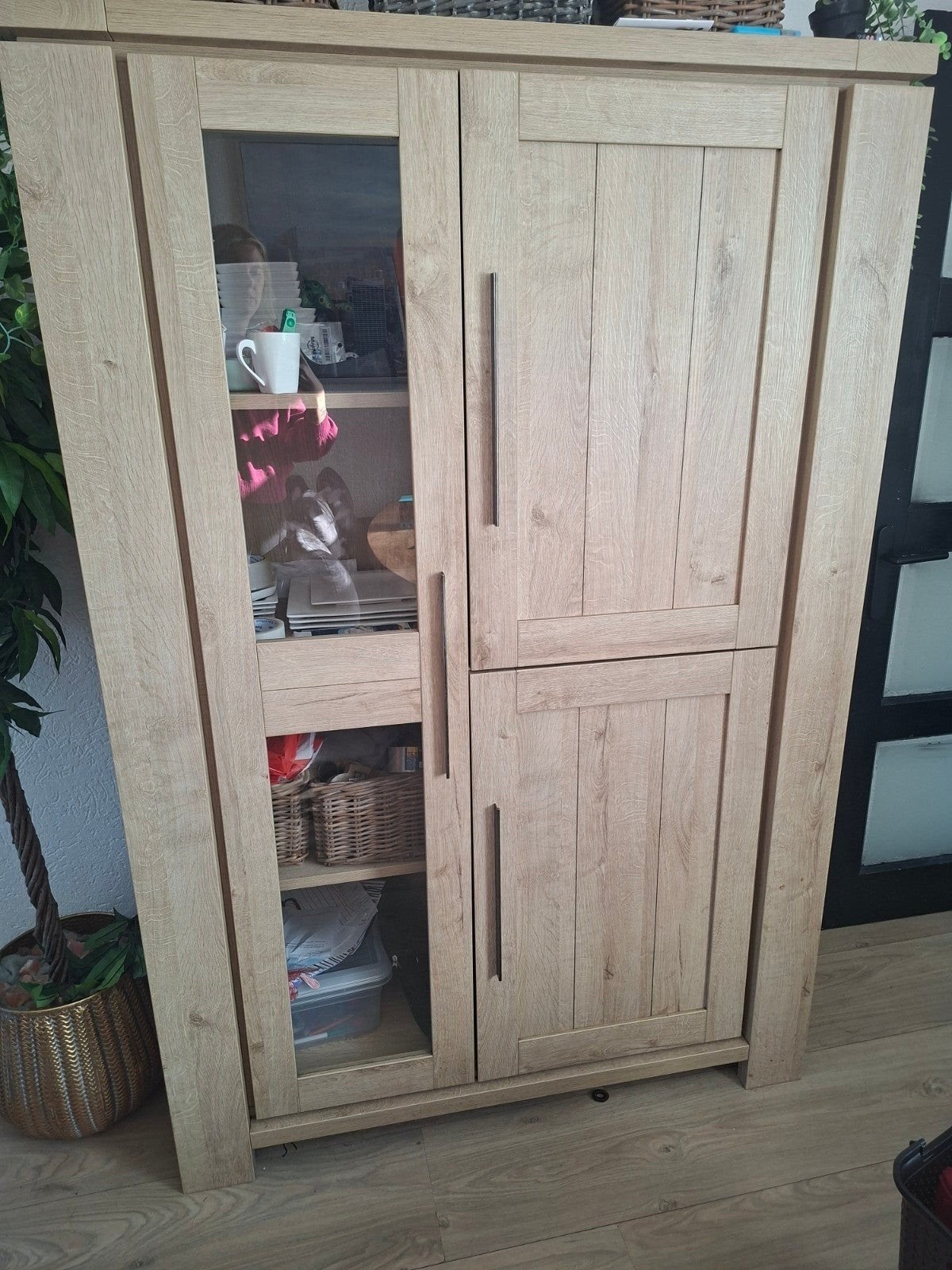 kast servies kast, Ophalen, Gebruikt, 170 cm of meer