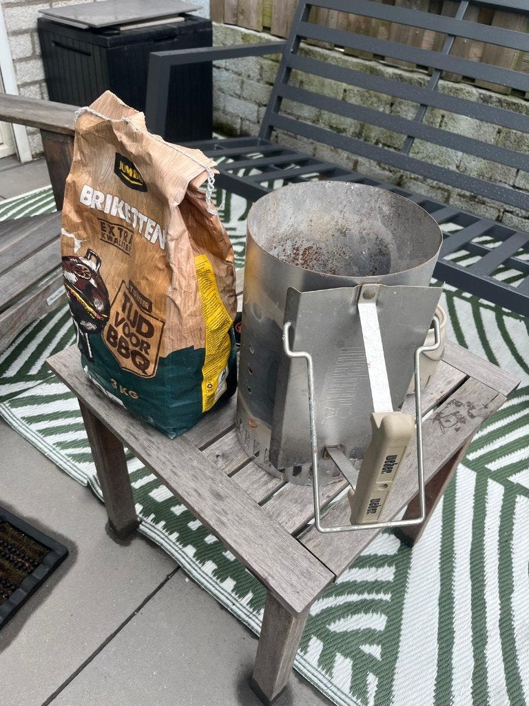 weber bbq starter, Ophalen, Gebruikt, Weber