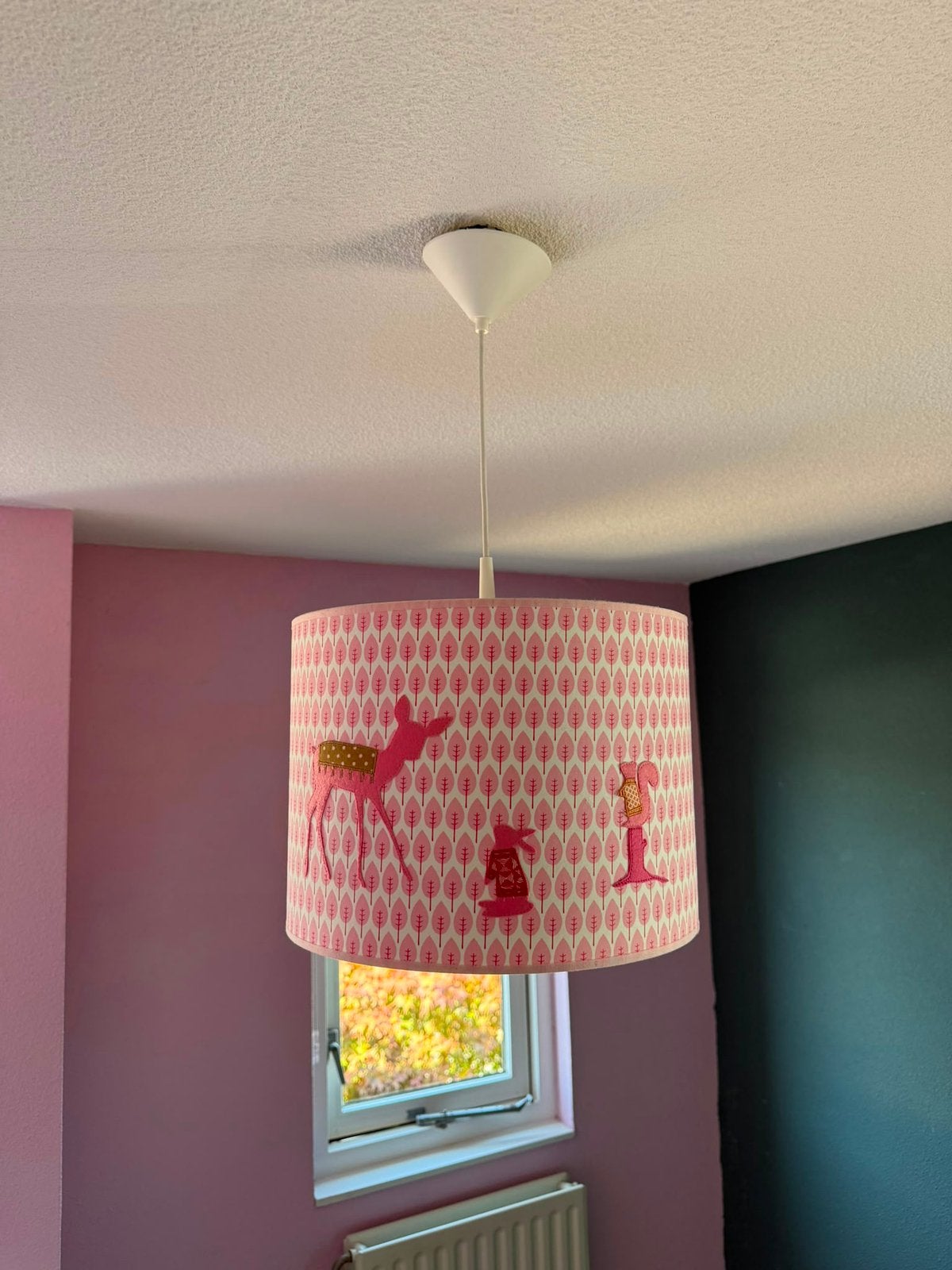 Taftan lamp kinderkamer, Ophalen, Zo goed als nieuw