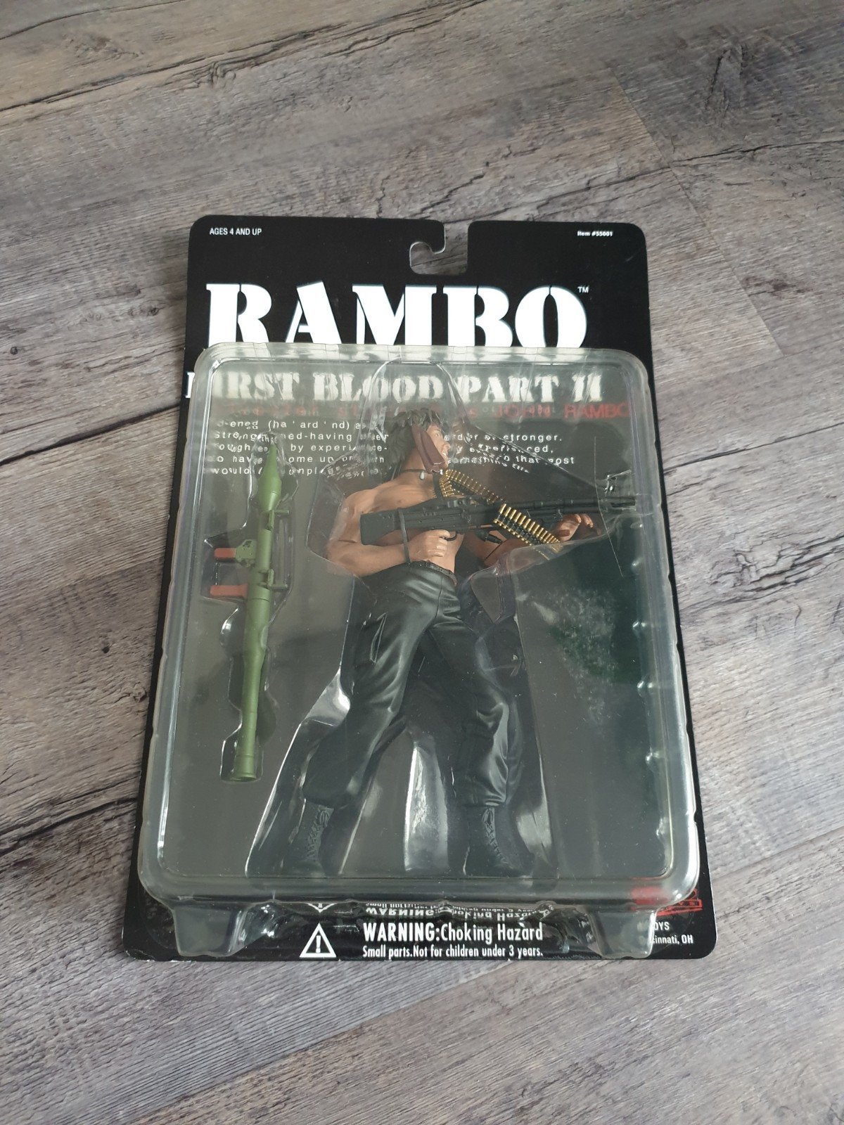 Rambo First Blood Part 2 Action Figure, Verzamelen, Verzenden, Nieuw