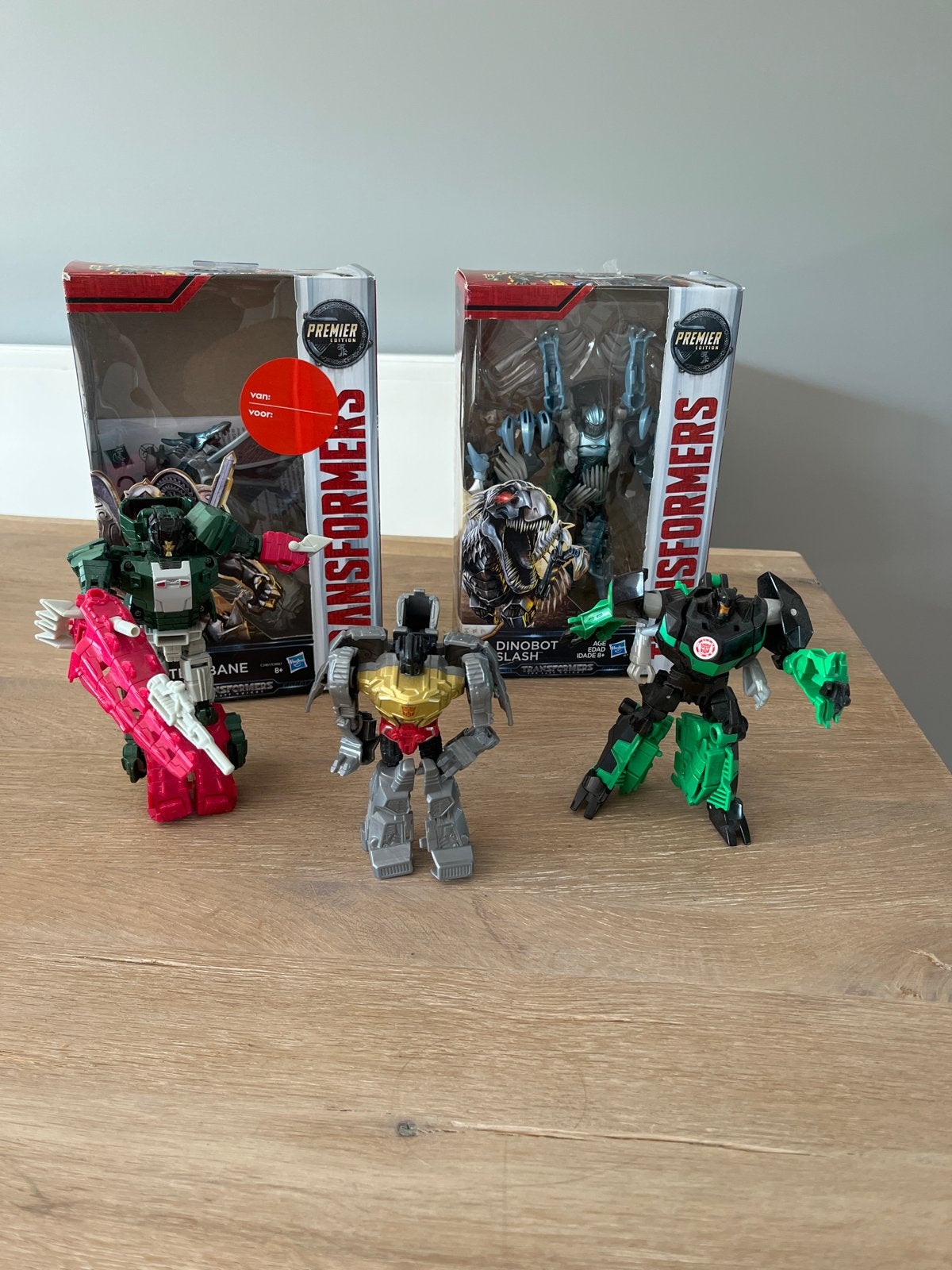 Transformers Actiefiguren Set - Gebruikt, Ophalen of Verzenden, Gebruikt