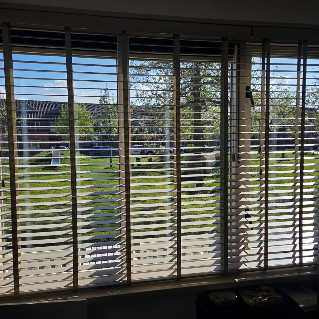 Pvc  jaloezieën, Huis en Inrichting, Ophalen, Beige