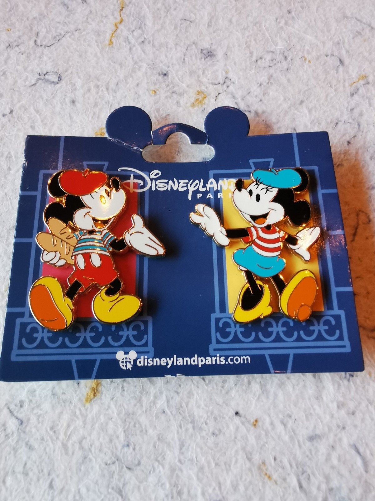 Disneyland Paris pin Mickey & Minnie, Ophalen of Verzenden, Mickey Mouse, Nieuw