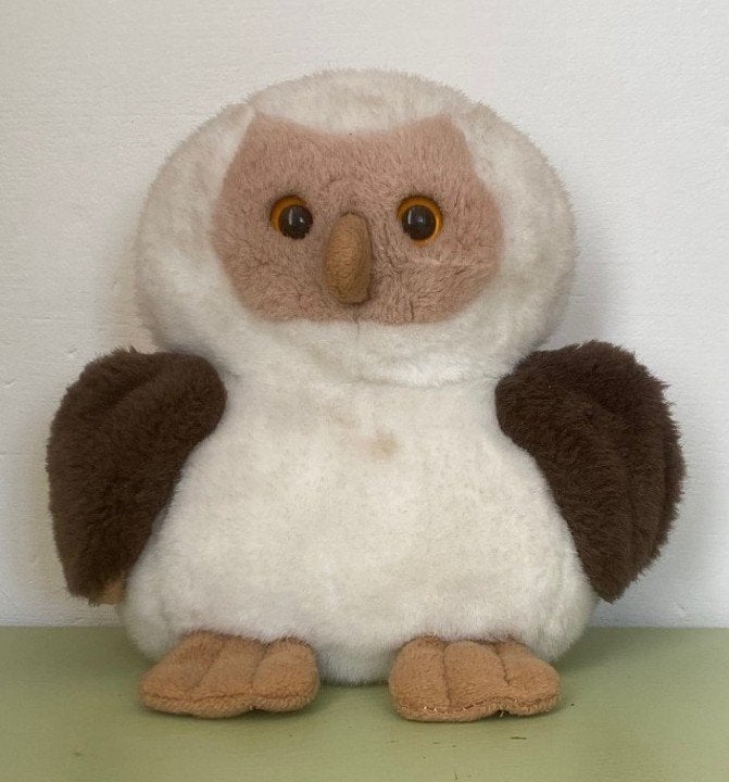 Knuffel-uil, Ophalen of Verzenden, Zo goed als nieuw, Overige typen, Middelgroot (20 tot 80 cm)