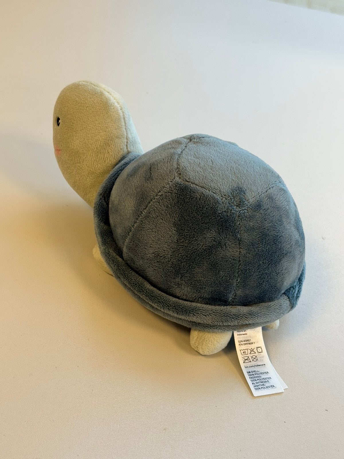 H&M Home zachte Schildpad Knuffel Pluche Nieuw Met Labels, P, P, Nieuw, Ophalen of Verzenden