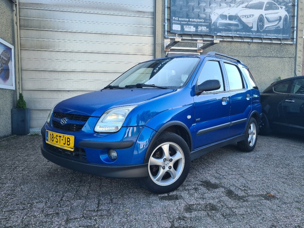 Suzuki Ignis 1.3 5D 2006 Blauw Airco Stuurbekrachtiging APK, Voorwielaandrijving, Origineel Nederlands, Bedrijf, 93 pk