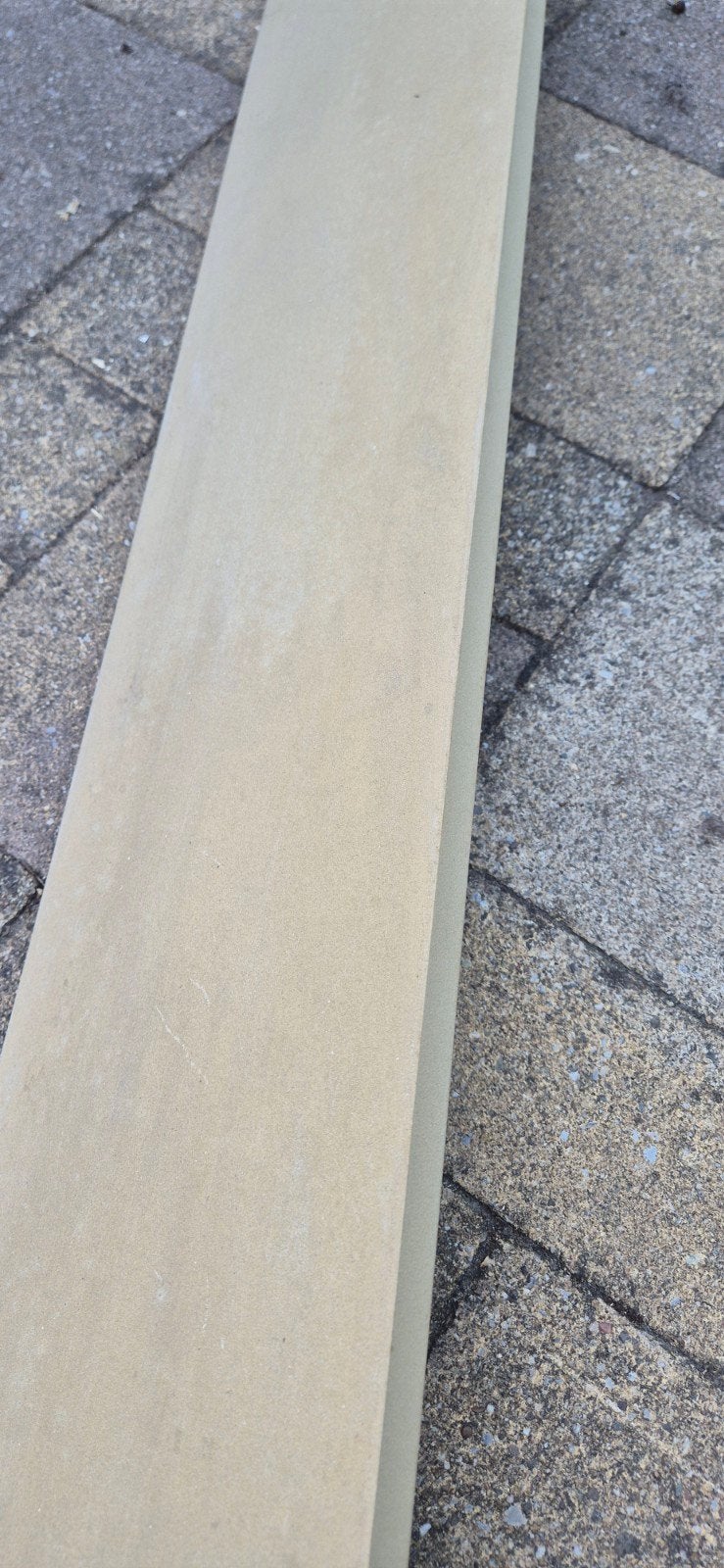 Vochtwerende MDF plank vensterbank 2,86 m, Doe-het-zelf en Verbouw, Hout en Planken, Ophalen, Minder dan 25 mm, Plank, Minder dan 200 cm