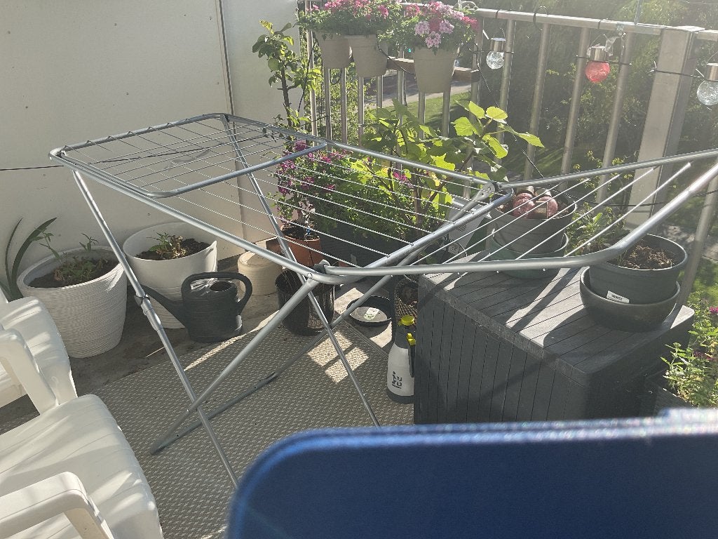 Droogrek, Tuin en Terras, Ophalen, Zo goed als nieuw, Wasrek
