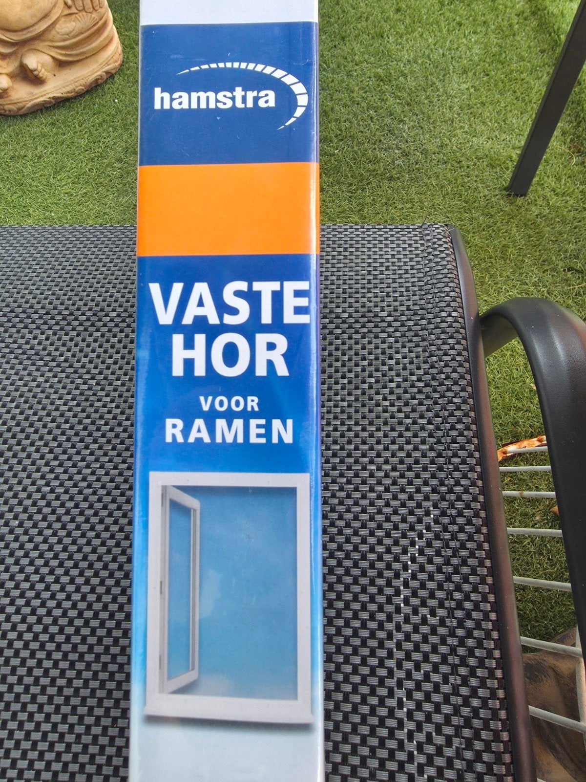 3 stuks Hamstra Vaste Hor voor Ramen - Wit RAL 9010, Ophalen, Nieuw, Overige typen, Minder dan 200 cm