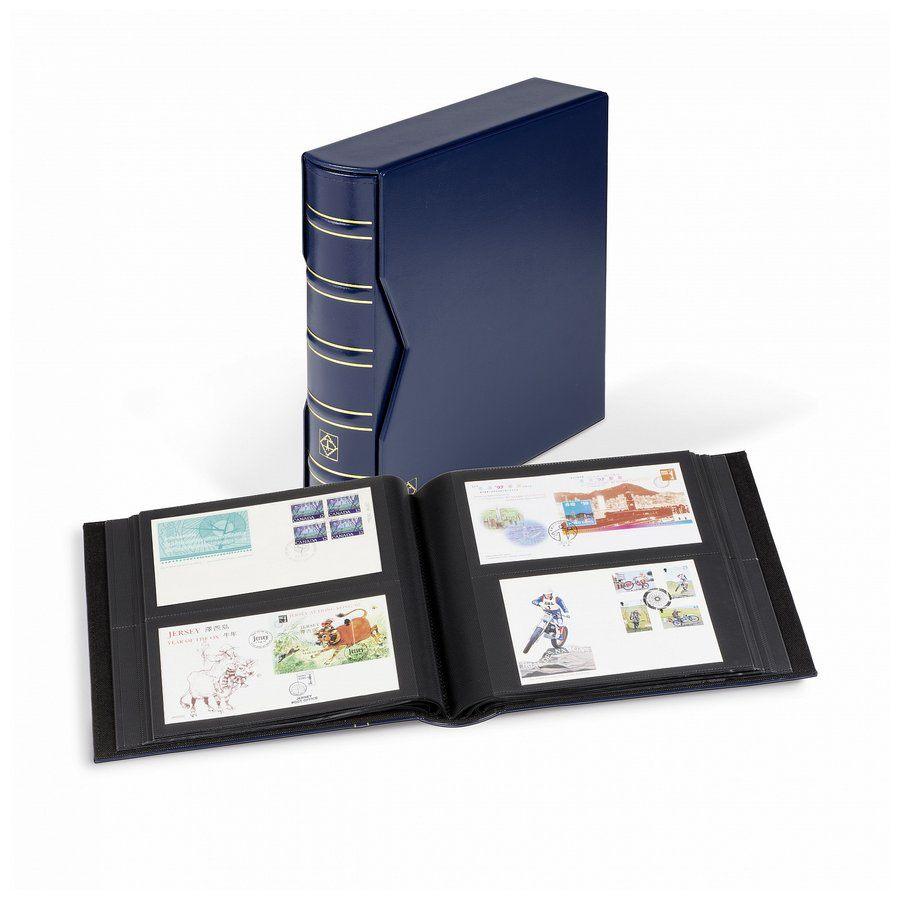 Leuchtturm Album voor 200 brieven FDC's of Ansichtkaarten, Postzegels en Munten, Postzegels | Toebehoren, Verzenden, Verzamelalbum