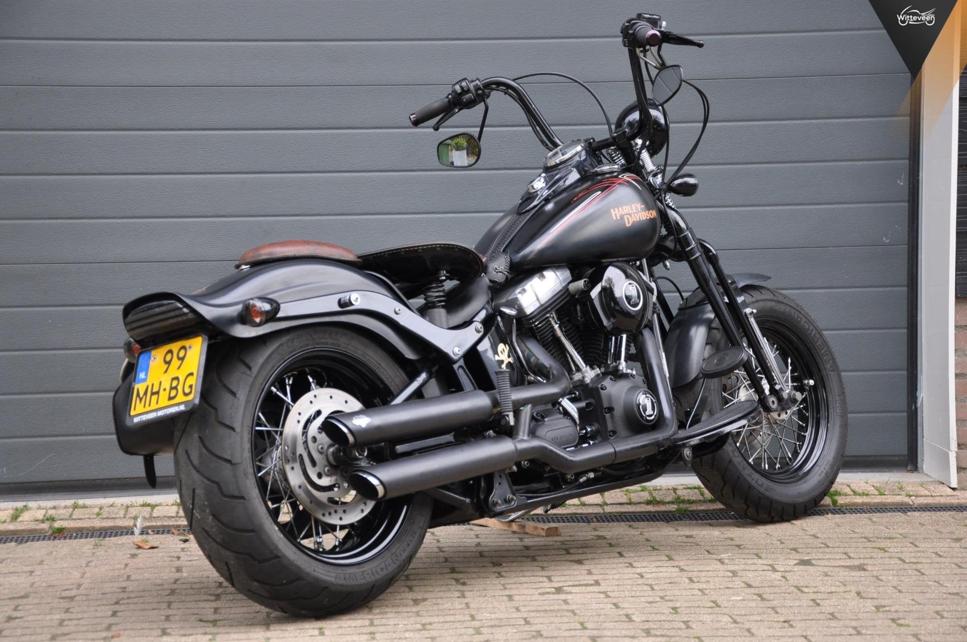 Harley Davidson FLSTSB Cross Bones 5HD, Motoren, Motoren | Harley-Davidson, Chopper, Bedrijf, Meer dan 35 kW, Info@witteveenmotoren.nl