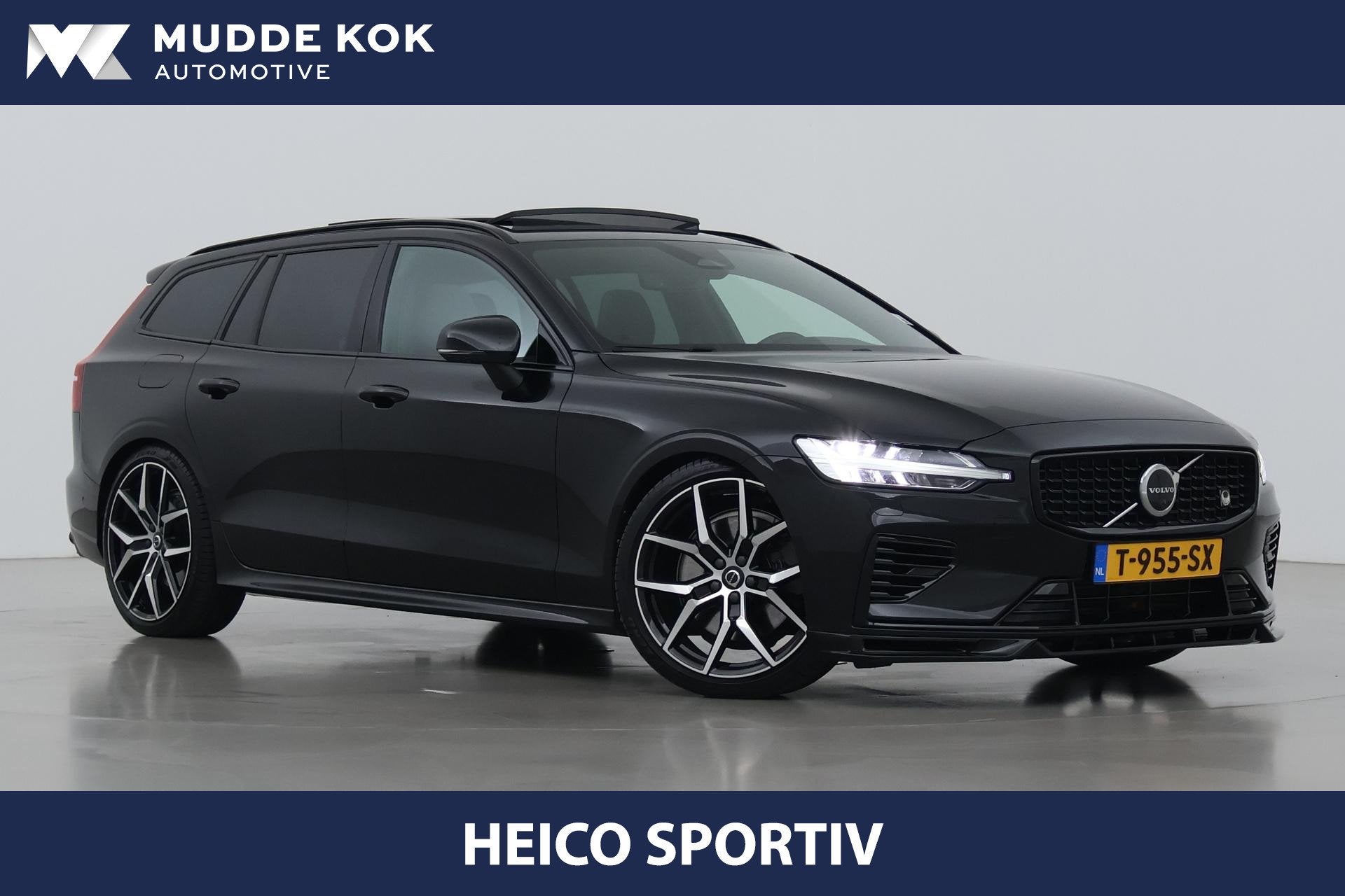 Volvo V60 T8 Plug-in hybrid Ultimate Dark | HEICO Sportuitla, Auto's, Volvo, Automaat, Stof, Gebruikt, Euro 6