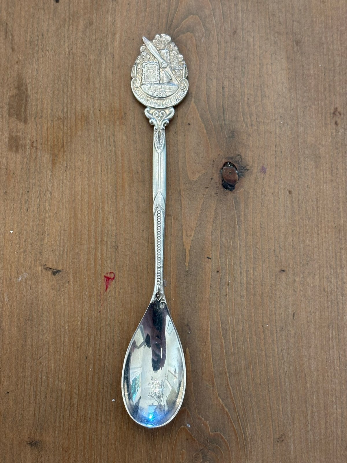 Theelepeltje Vliegtuigongeluk Vaalserberg 1932 Lepeltje, Ophalen of Verzenden, Luchtmacht, Nederland, Embleem of Badge