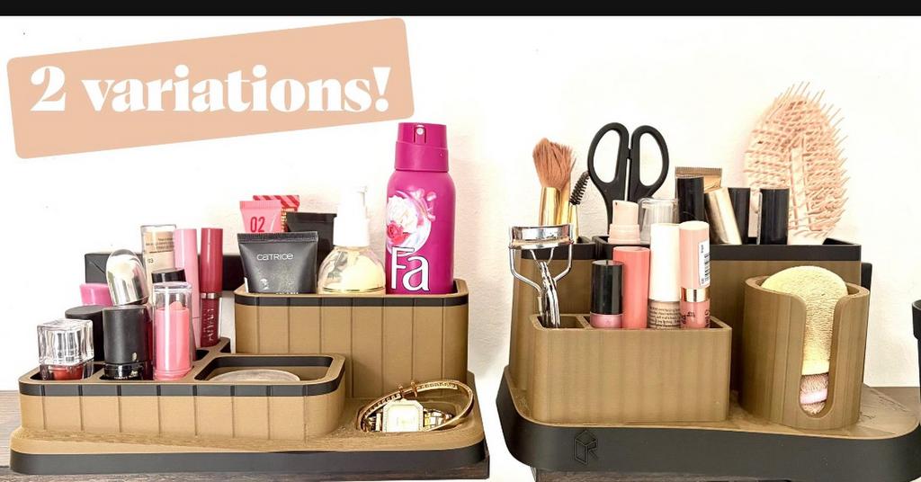 3D Geprinte Make-up & Skincare Organizer - 2 Varianten, Overige kleuren, Nieuw, Toebehoren, Verzenden