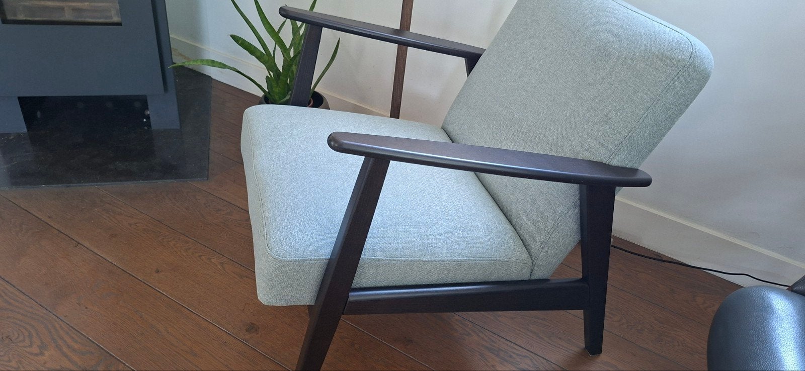Ikea Ekenaset fauteuil zgan, Ophalen, 75 tot 100 cm, Zo goed als nieuw, Stof