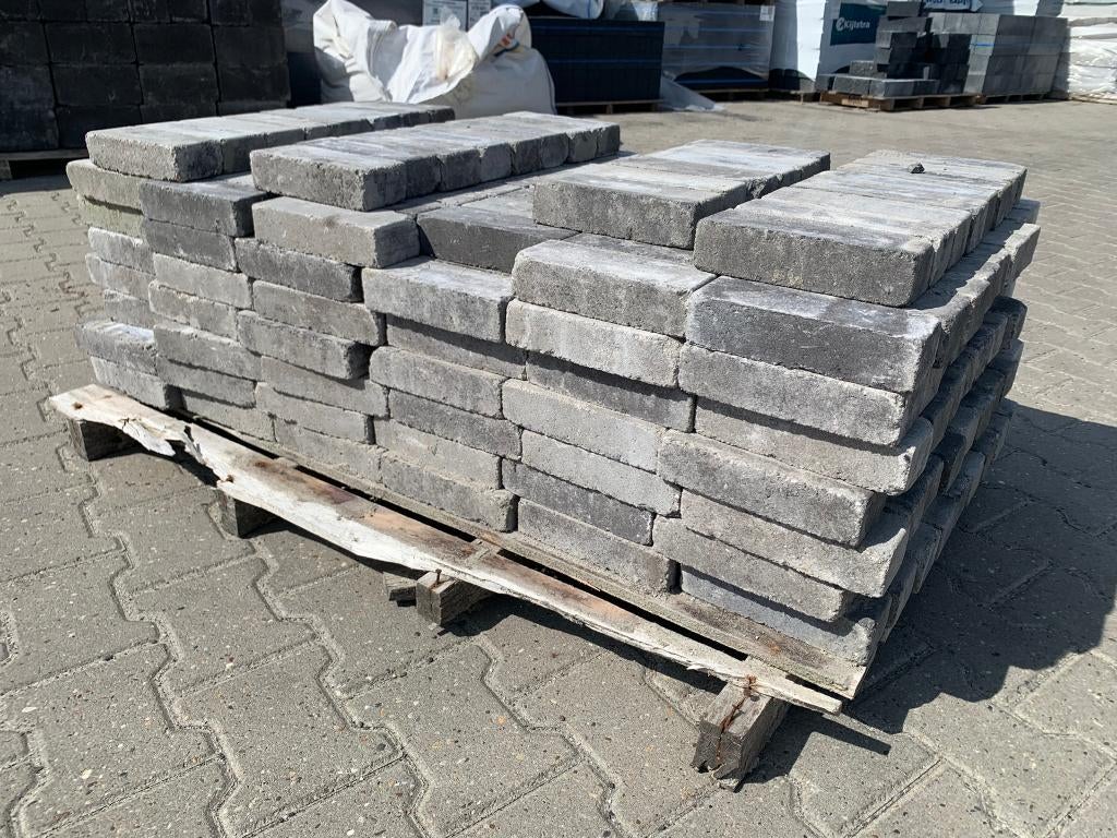 Trommel waalformaat 5x20x7,3 cm Grijs (Restpartij) - J&W 48, Ophalen, Klinkers, Nieuw, Minder dan 5 m²