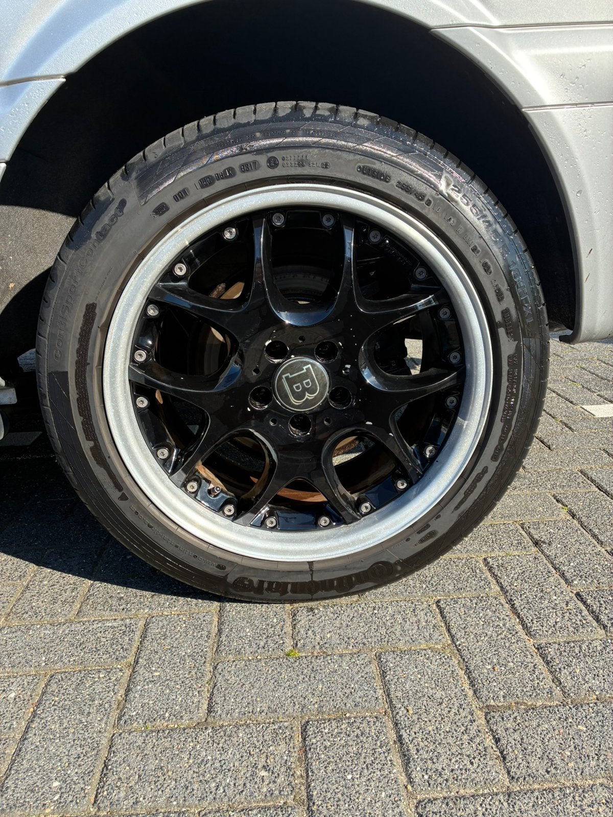 Originele brabus monoblock velgen, Ophalen