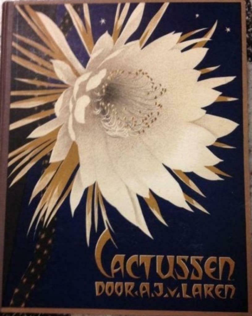 Cactussen - Verkade plaatjesalbum - A.J.v.Laren (1931)"", Antiek en Kunst, Ophalen of Verzenden, A.J.v.Laren